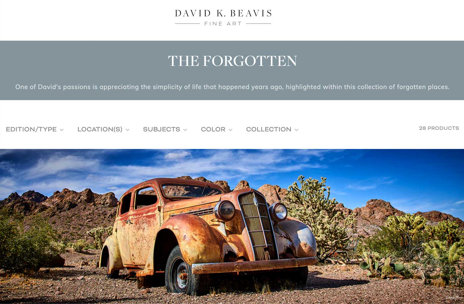 Park City Gallery Association - David Beavis K. Fine Art